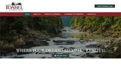 Desktop Screenshot of idabelnational.com